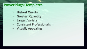 PowerPoint Template - abstract, art, environment - Print Slide